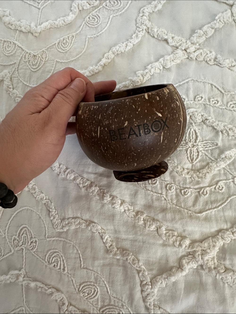 Beatbox Coconut Bowl - Natural Brown